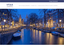 Tablet Screenshot of ifaa.nl